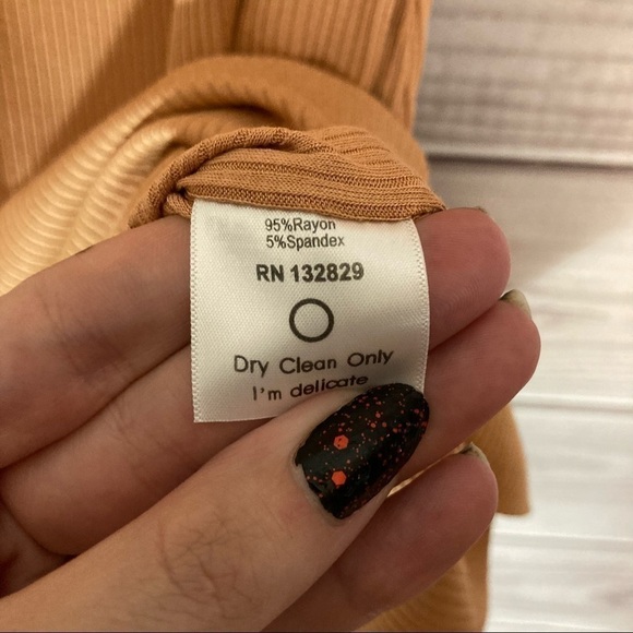 PRIVACY Please Silas Off The Shoulder Ribbed Dress - Picture 10 of 10